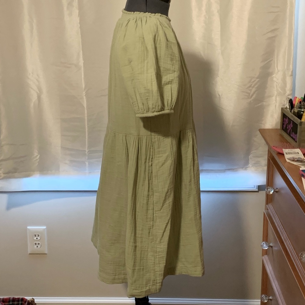 Universal Thread Puff Sleeve Mini Dress - Picture 2 of 3